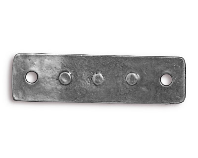 TierraCast Antique Pewter (plated) Spiral & Rivets Link 40x11mm