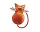 Patricia Healey Copper Cats Back Pendant 39x50mm