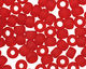 TOHO Transparent Frosted Ruby Round 8/0 Seed Bead