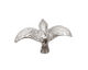 Ezel Findings Rhodium (plated) Flying Bird 4x10mm