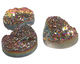Druzy (metallic rainbow) Round Cabochon 30mm