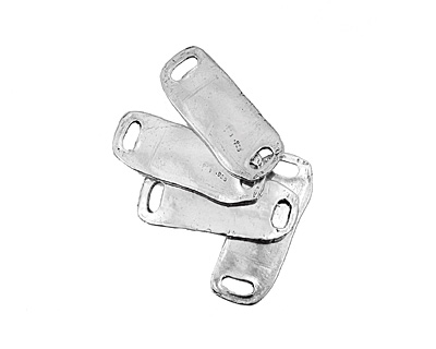Rustic Charms Sterling Silver Heavy Link 40x16mm