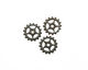 C-Koop Enameled Metal Steel Gray Small Sectioned Gear 16mm