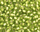 TOHO Lime Green (with Frosted Silver Lining) Round 11/0 Seed Bead