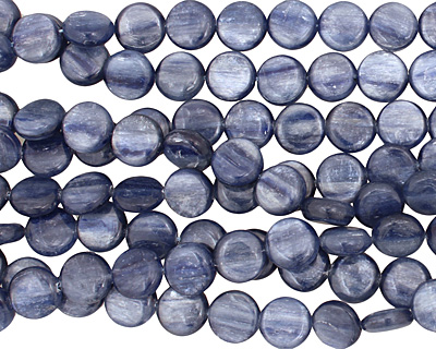 Kyanite Puff Coin 12mm