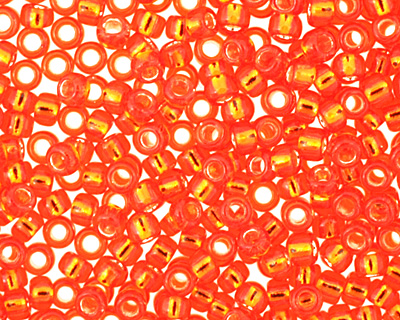 TOHO Light Siam Ruby (with Silver Lining) Round 15/0 Seed Bead