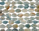 Amazonite Faceted Flat Slab 16-31x14-20mm