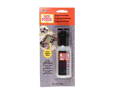 Mod Podge Dimensional Magic Silver Glitter 2 fl. oz.