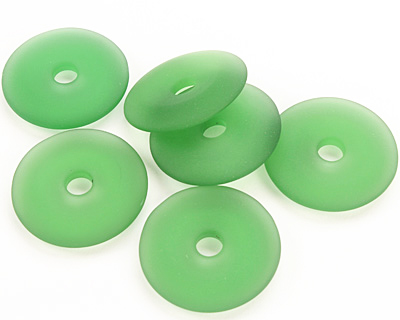 Shamrock Recycled Glass Donut 40mm
