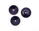 C-Koop Enameled Metal Dark Blue Disc 3-4x18-20mm