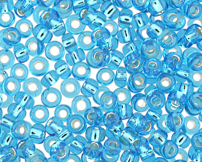TOHO Dark Aqua (with Silver Lining) Round 11/0 Seed Bead
