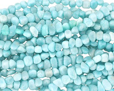 Peruvian Amazonite Tumbled Nugget 7-10x8-13mm