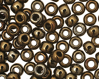 TOHO Metallic Iris Brown Round 8/0 Seed Bead