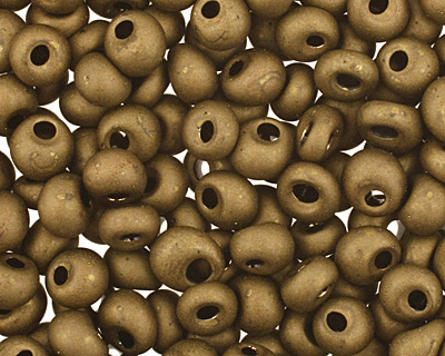 TOHO Matte Dark Copper Magatama 3mm Seed Bead