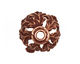 Ezel Findings Antique Copper Leaf Bead Cap 8x13mm
