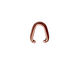 TierraCast Antique Copper (plated) Nouveau Pinch Bail 4x12mm