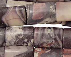 Porcelain Jasper Thin Pillow 18x13mm