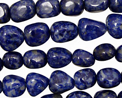 Lapis Tumbled Nugget 7-10x6-9mm