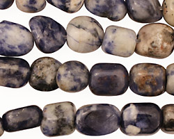 Dumortierite Tumbled Nugget 4-12x8-9mm
