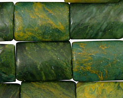 Madagascar Green Jade Thin Pillow 20x15mm