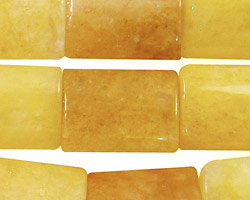 Yellow Jade (nat.) Thin Pillow 20x15mm