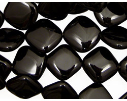 Black Onyx Flat Diamond 16mm