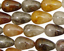 Lodolite Teardrop 15x10mm