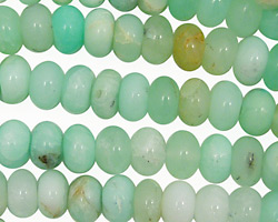 Russian Green Opal Rondelle 8mm