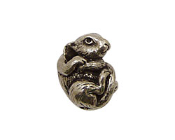 Green Girl Pewter Mouse 20x15mm