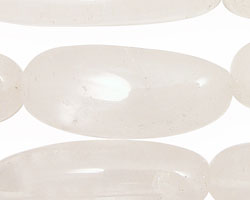 Rock Crystal Long Nuggets 40x15mm