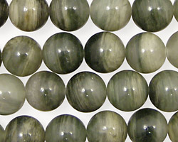 Green Line Quartz Round 10mm