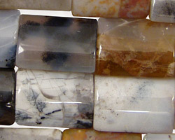 Rainbow Crazy Lace Agate Thin Pillow 20x15mm