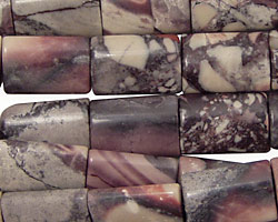 Porcelain Jasper Thin Pillow 14x10mm