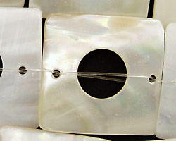 Shell Hollow 2-Hole Square 29-30mm