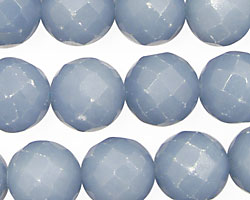 Angelite Faceted Round 14mm