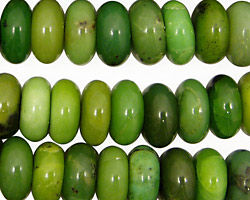 China Chrysoprase Rondelle 12mm