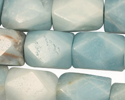 Amazonite Faceted Nugget 16-20x12-15mm