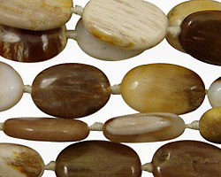 Itasy Jasper Flat Oval 14x10-17x11mm