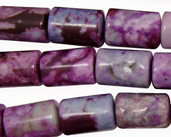 Sugilite Jasper Barrel 15x10mm