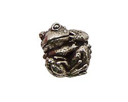 Green Girl Pewter Toady 20x15mm