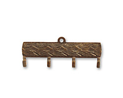 Vintaj Natural Brass Decorative Connector Hanger 30x12mm