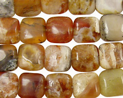 Brandy Opal Puff Square 10mm