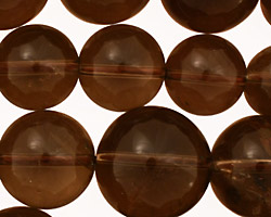 Smoky Quartz Round Graduated 8-20mm