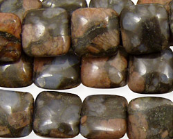 Rhyodacite Puff Square 12mm