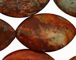 African Rainbow Agate Horse Eye 39x25mm
