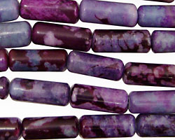 Sugilite Jasper Tube 15x6mm
