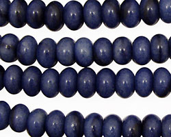 Blue Water Jasper Rondelle 9mm
