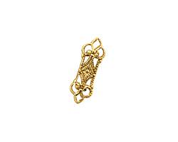Stampt Antique Gold (plated) Fairy Door Link 18x6mm