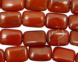 Red Jasper Thin Pillow 14x10mm