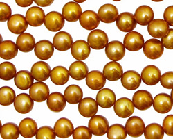 Copper Dancing Button 6-6.5mm